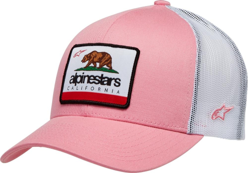 Alpinestars - Alpinestars Cali 2.0 Womens Hat - 1232819003110OS - Pink/White - OSFM