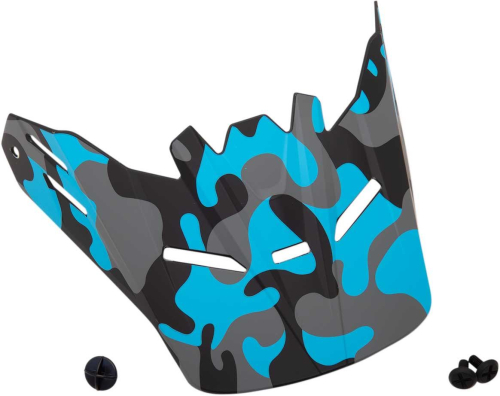 Z1R - Z1R Visor Kit for Rise Camo Youth Helmets - Blue - 0132-1340