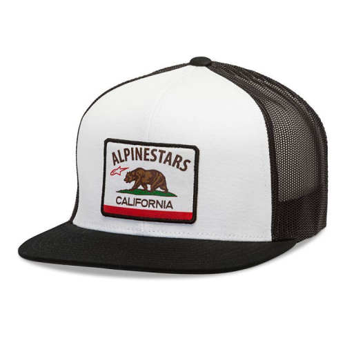 Alpinestars - Alpinestars Cali Trucker Hat - 10198112620 - White - OSFA