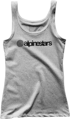 Alpinestars - Alpinestars Ageless Womens Tank Top - 1W19631001026M - Gray - Medium