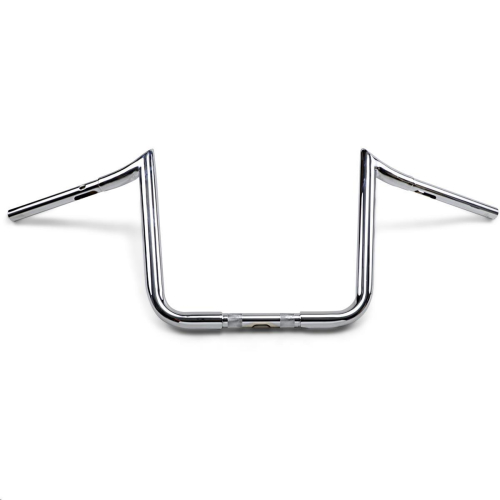 Baron Custom Accessories - Baron Custom Accessories 1-1/4in. Prime Ape Handlebar - 12in. Rise - Chrome - BA-7375-14