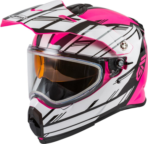 G-Max - G-Max AT-21Y Epic Youth Helmet - G2211400 - Pink/White/Black - Small