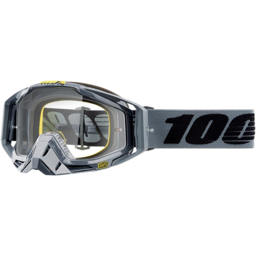 100% - 100% Racecraft Menlo Goggles - 50100-275-02 - Menlo / Gray/Black / Clear Lens - OSFM