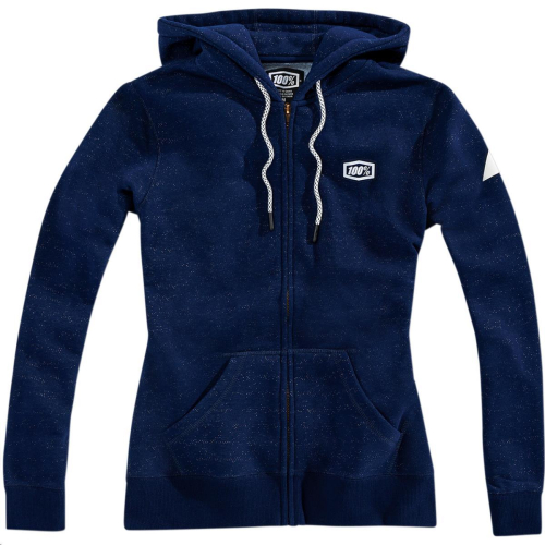 100% - 100% Journey Womens Zip Hoody - 29004-015-11 - Navy - Medium