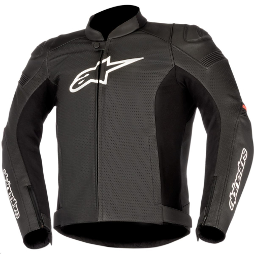 Alpinestars - Alpinestars SP-1 Airflow Leather Jacket - 3100717-13-46 - Black/Red - 36