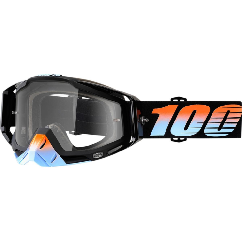 100% - 100% Racecraft Starlight Goggles - 50100-218-02 - Starlight/ Black / Clear Lens - OSFM