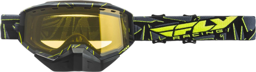 Fly Racing - Fly Racing Focus Snow Goggles - FLB-036 - Black/Hi-Vis - OSFM