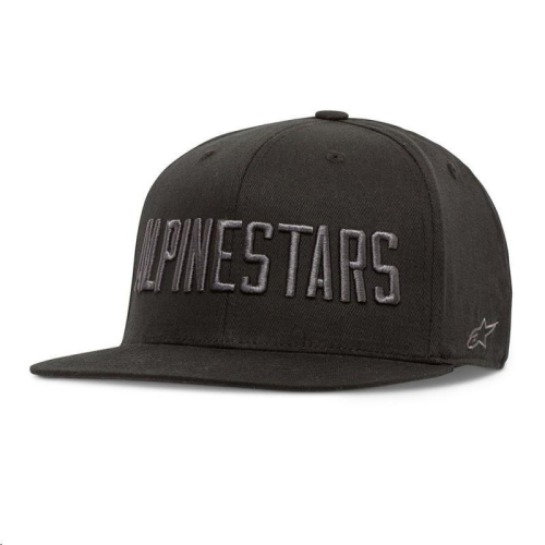 Alpinestars - Alpinestars Word Hat - 1038-81016-1010-S/M - Black/Black - Sm-Md