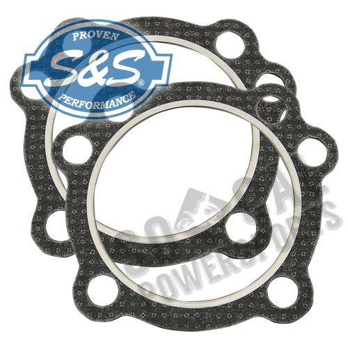 S&S Cycle - S&S Cycle Head Gaskets - 3.625in. Bore - .45in. Thick Graphite - 930-0091