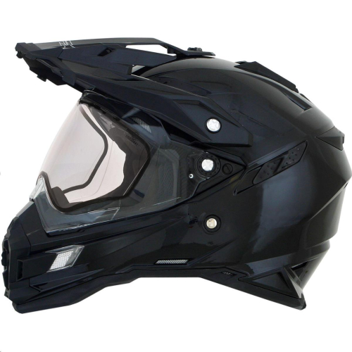 AFX - AFX FX-41DS Snow Solid Helmet With Double Lens And Breath Guard - 01210837 - Black - 2XL