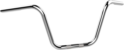 Khrome Werks - Khrome Werks 1in. Ape Hanger Handlebar - Drilled - 10in. - Chrome - 300049