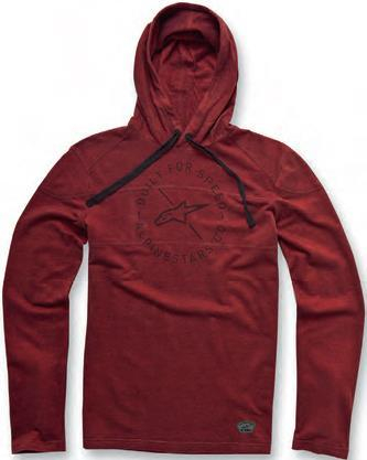 Alpinestars - Alpinestars Borsen Hoody - 10354200130S - Red - Small