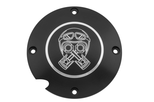 Brass Balls Cycles - Brass Balls Cycles Derby Cover - Piston Helmet - BB03-153