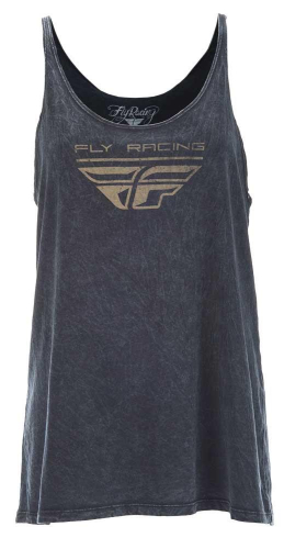 Fly Racing - Fly Racing Imprint Womens Tank Top  - 356-6140X - Black Wash - X-Large