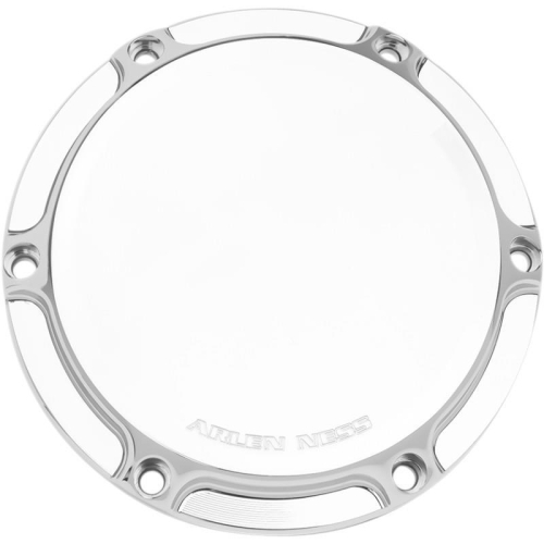 Arlen Ness - Arlen Ness Derby Cover - Beveled - Chrome - 03-485