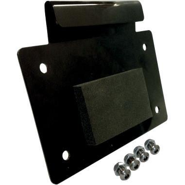 Alloy Art - Alloy Art License Plate Mount - Black Anodized - LD-1