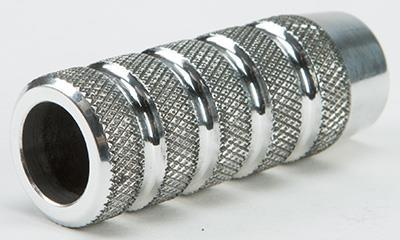 Rooke Customs - Rooke Customs Knurled Shift Peg - Polished - R-PT220-KNP