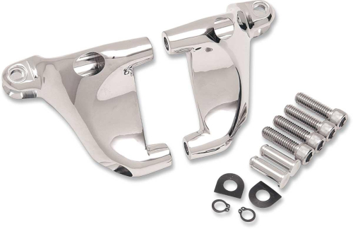 Drag Specialties - Drag Specialties Passenger Footpeg Mount Kit - Chrome - 057099