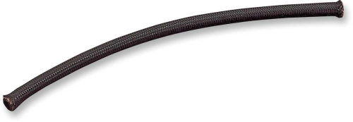 Drag Specialties - Drag Specialties Braided Black Hose - 1/2in. x 3ft. - 096636-HC9