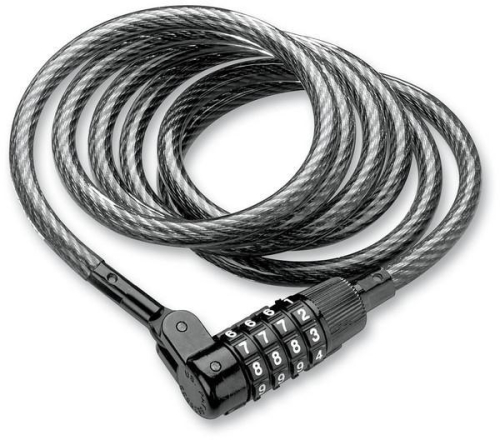 Kryptonite - Kryptonite Combination Cable Lock - 5ft. x 8mm - 720018-994558