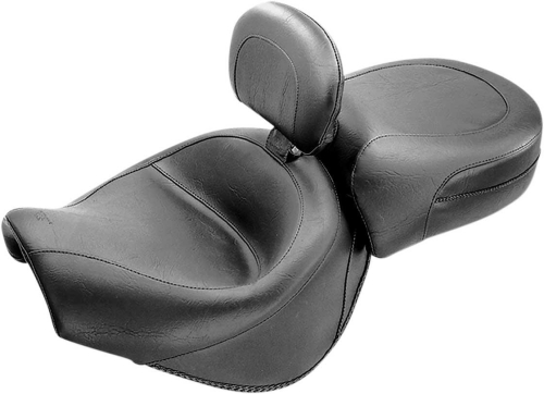 Mustang - Mustang Wide Touring Seat with Driver Backrest - Vintage - 79151