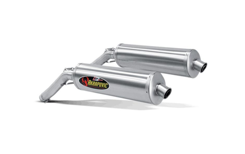 Akrapovic - Akrapovic Slip-On Line Dual Exhaust - Titanium Mufflers - SS-S10S01-HT