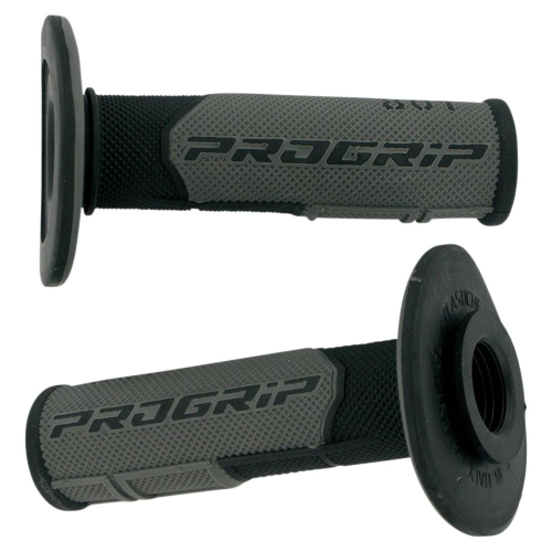 Pro Grip - Pro Grip 801 Hybrid Duo-Density Cross Grips - Black/Gray - 801BLK/GRY