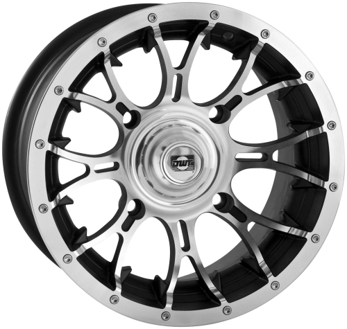 Douglas Wheel Tire - Douglas Wheel Tire Diablo Wheel - 12x7 - 4+3 Offset - 4/136 - Machined - 991-30