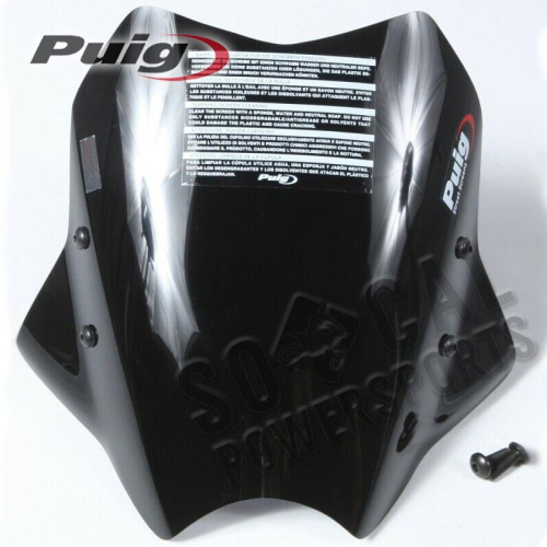 PUIG - PUIG Naked New Generation Sport Windscreen - Black - 4941N