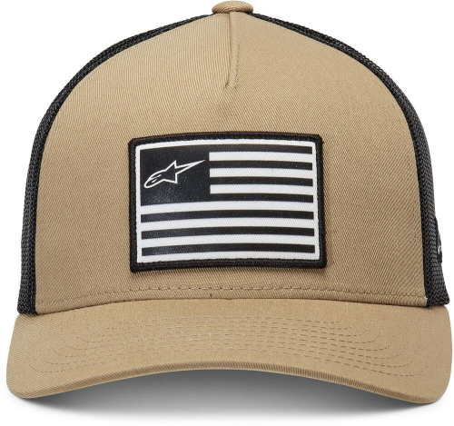 Alpinestars - Alpinestars Flag Snapback Hat - 1211-81013-2310-TU - Sand/Black - OSFM