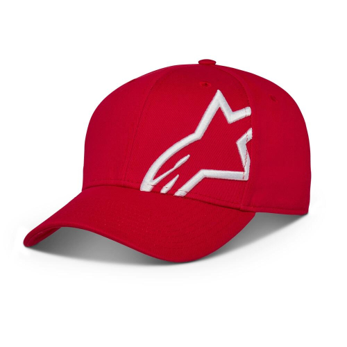 Alpinestars - Alpinestars Corp Snap 2 Hat - 1211810093020OS - Red/White - OSFM