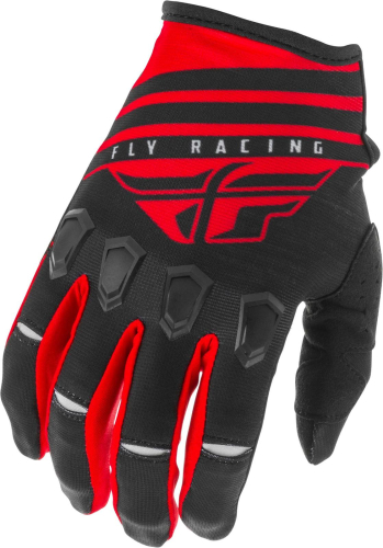 Fly Racing - Fly Racing Kinetic K220 Youth Gloves - 373-51304 - Red/Black/White - 04