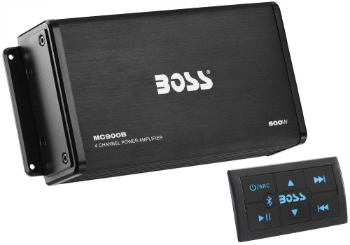 Boss Audio - Boss Audio MC900B 500W 4 Channel Full Range Class A/B Amplifier - MC900B