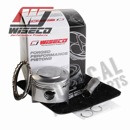 Wiseco - Wiseco Piston Kit - 1.00mm Oversize to 48.97mm, 10.5:1 Compression - 4880M04800