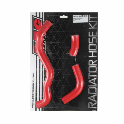 DRC - DRC Radiator Hose Kit - Red - D47-01-512