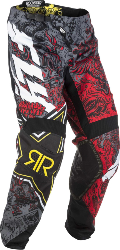 Fly Racing - Fly Racing Kinetic Rockstar Pants (2018) - 371-66236 - Red/Black - 36