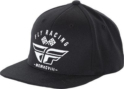 Fly Racing - Fly Racing Revel Hat - 351-0630S - Black/White - Sm-Md