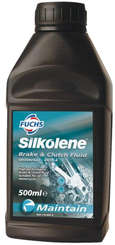 Silkolene - Silkolene Universal Brake/Clutch Fluid DOT3&4 - 500ml. - 80074500483