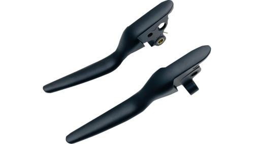 Drag Specialties - Drag Specialties Custom Lever Set - Black - 0610-2258