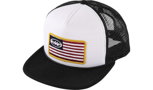 FMF Racing - FMF Racing Stars and Bars Hat - SP21196911WHT - White - OSFM