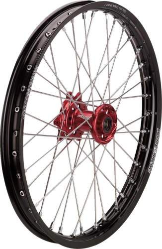 Moose Racing - Moose Racing SX-1 Complete Front Wheel - 21in. x 1.60in. - BF-160-21BKRD