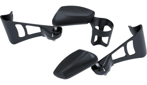 Kuryakyn - Kuryakyn Passenger Armrests - Black - 8700