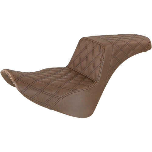 Saddlemen - Saddlemen LS Full Step-Up Seat - Brown - 818-33-175BR