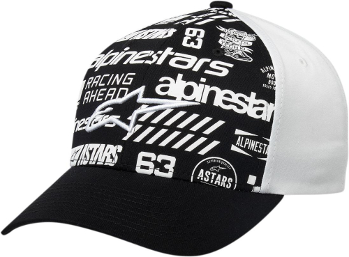 Alpinestars - Alpinestars Chaos Hat - 1230810071020OS - Black/White - OSFM