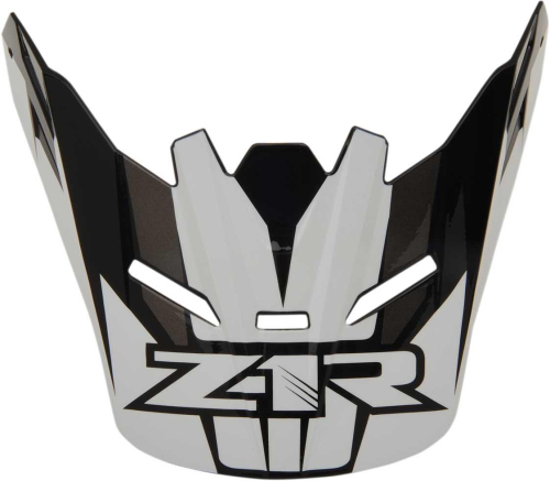 Z1R - Z1R Visor Kit for Rise Ascend Youth Helmets - Black/White - 0133-1056