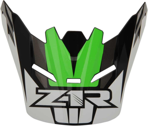 Z1R - Z1R Visor Kit for Rise Ascend Youth Helmets - Green - 0133-1057