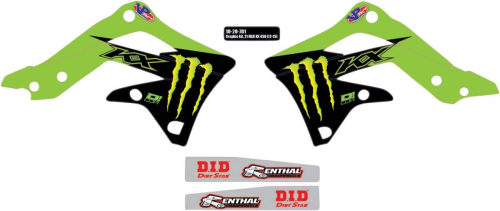 DCOR - DCOR 2021 Monster Energy Graphics Kit - 10-20-701