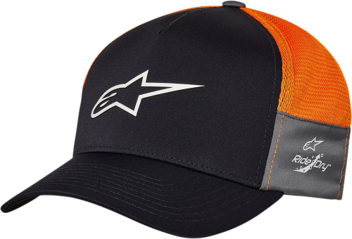 Alpinestars - Alpinestars Foremost Tech Hat - 1211810027032OS - Navy/Orange - Lg-XL