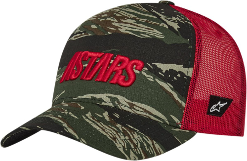 Alpinestars - Alpinestars Tropic Hat - 1211810196930OS - Military/Red - OSFM