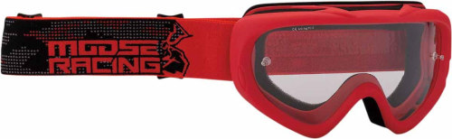 Moose Racing - Moose Racing Qualifier Agroid Youth Goggles - Red - 2601-2661 - Red - OSFA